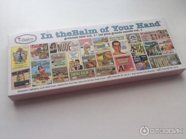 Палетка средств для макияжа The Balm In theBalm of your hand фото