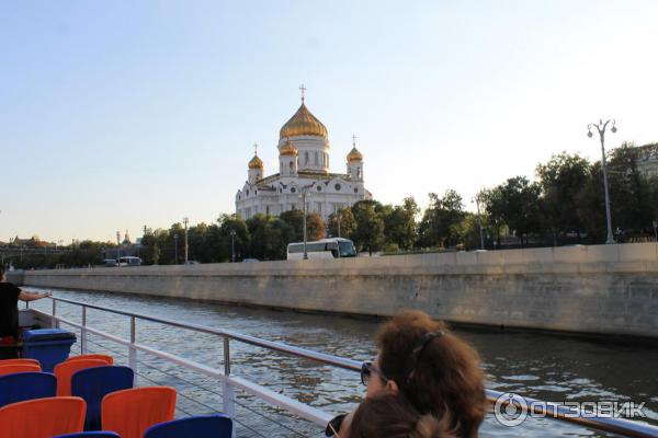 Прогулка на катере по Москве-реке (Россия, Москва) фото