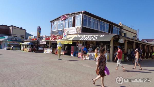 Набережная с. Архипо-Осиповка (Россия, Краснодарский край) фото