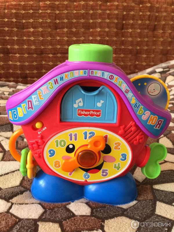 Часы с кукушкой Fisher Price Смейся и учись фото