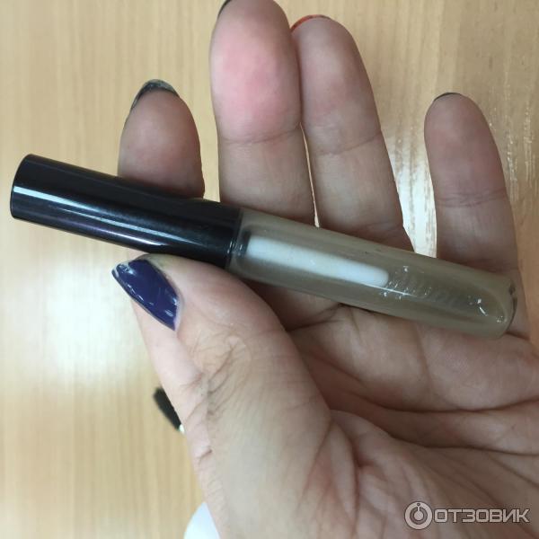 Гель потемнел от карандаша