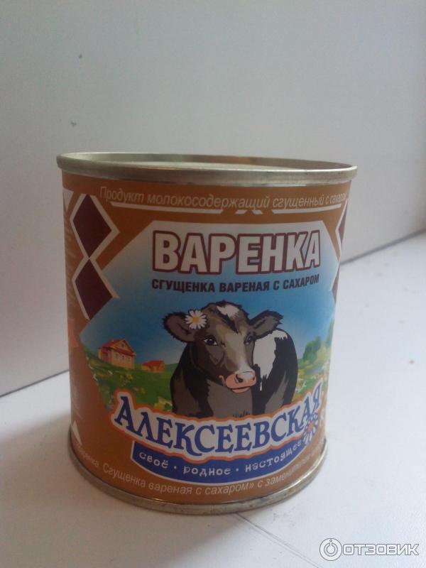 Сгущенка Алексеевская Варенка фото