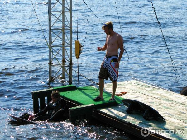 Лебёдочник Сергей на вейк-станции River Wake Club