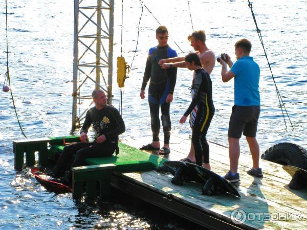 Лебёдочник Сергей на вейк-станции River Wake Club