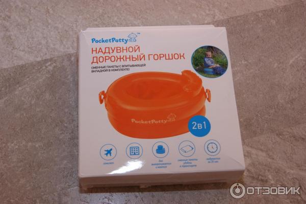 Надувной дорожный горшок Roxy Kids фото