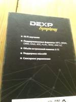 Mp3 плеер Dexp Simfony фото