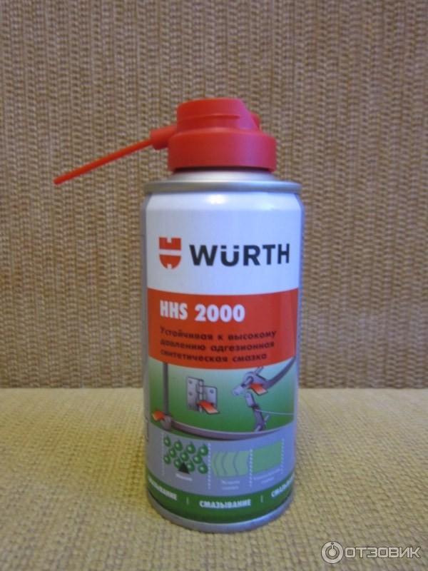 Универсальная смазка Wurth HHS 2000 фото