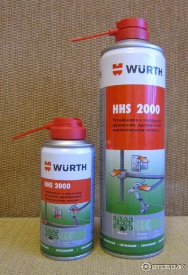 Универсальная смазка Wurth HHS 2000 фото