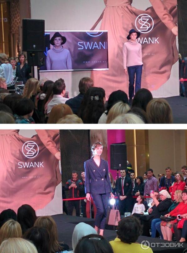 Модный показ марки SWANK
