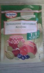 Желирующее вещество Dr.Oetker "Желфикс" фото