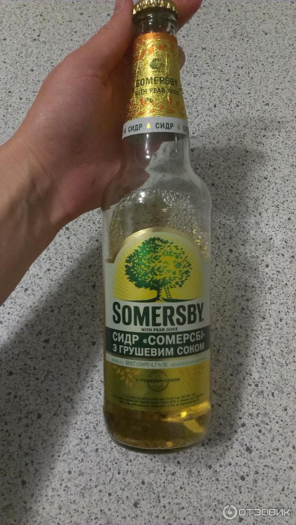 Сидр Somersby грушевый фото