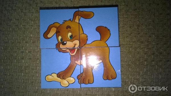 Игрушка Step Puzzle Кубики в картинках фото