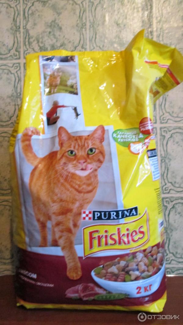 Сухой корм для кошек Friskies