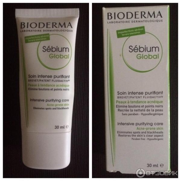 Гель Bioderma Sebium Глобаль Интенсивный оздоравливающий уход фото