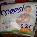Подгузники Mepsi фото