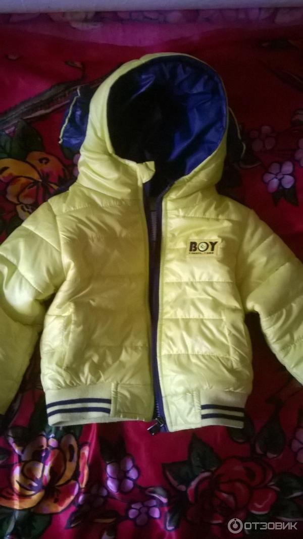 Детская демисезонная куртка+комбинезон Jintongle фото