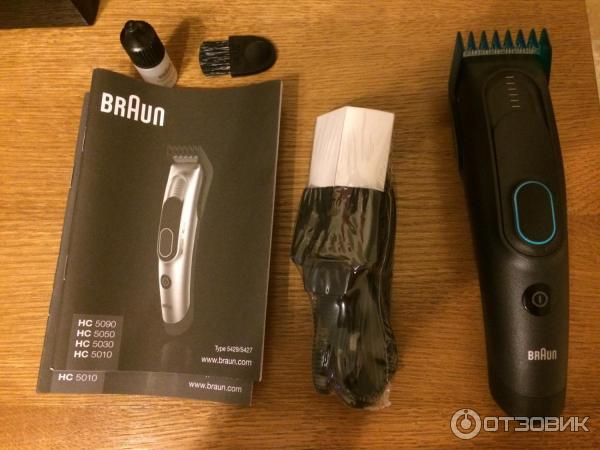 Машинка для стрижки волос Braun Hair Clipper HC5010 фото