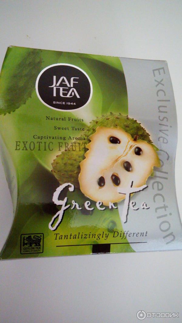 Чай зеленый листовой Jaf Tea Exotic Fruit фото