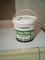 Клей ПВА Лакра "Строитель" универсальный фото