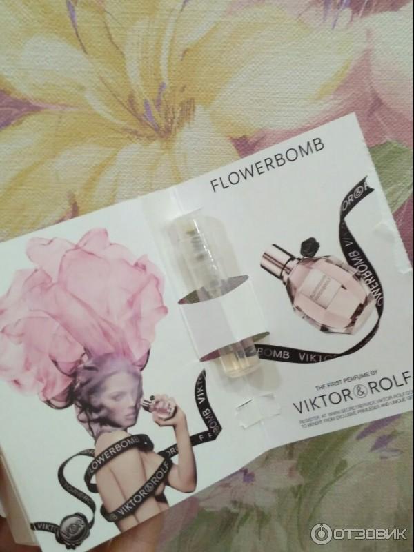 Женский парфюм Viktor & Rolf Flowerbomb фото