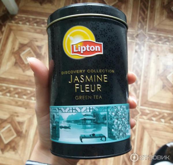 Чай зеленый Lipton Jasmine Fleur фото