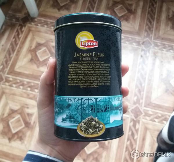 Чай зеленый Lipton Jasmine Fleur фото