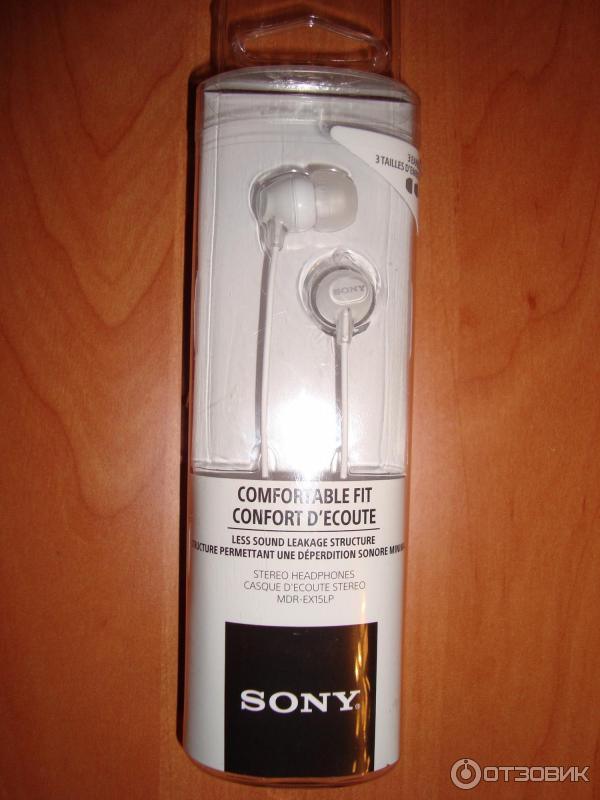 Наушники Sony Comfortable Fit MDR-EX15LP фото