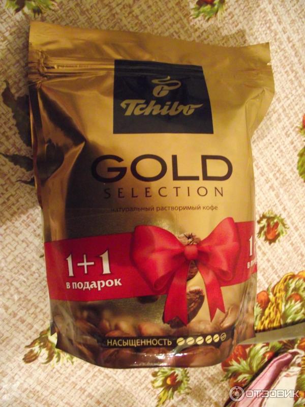 Кофе Tchibo Gold Selection растворимый фото