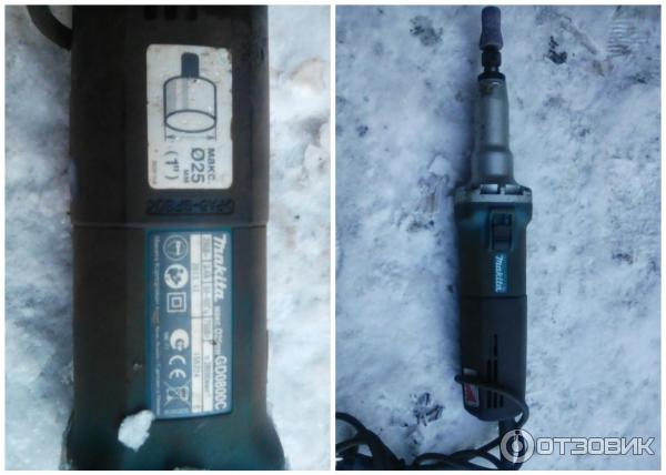 Прямая шлифовальная машина Makita GD0800C фото