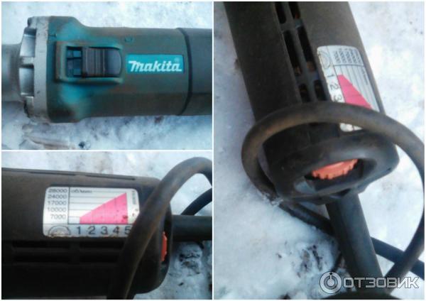 Прямая шлифовальная машина Makita GD0800C фото