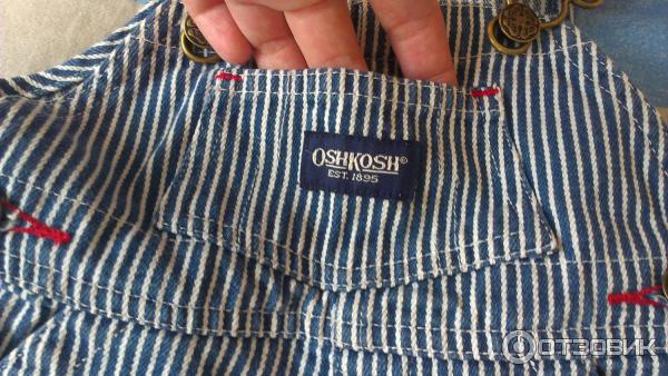 Джинсовый комбинезон OshKosh B'Gosh фото