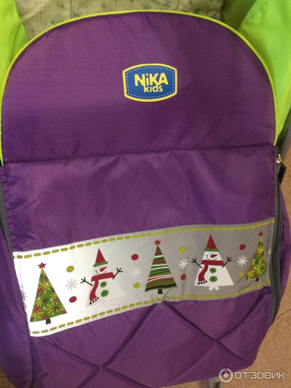 Санки-коляска детские Nika Тимка Люкс фото