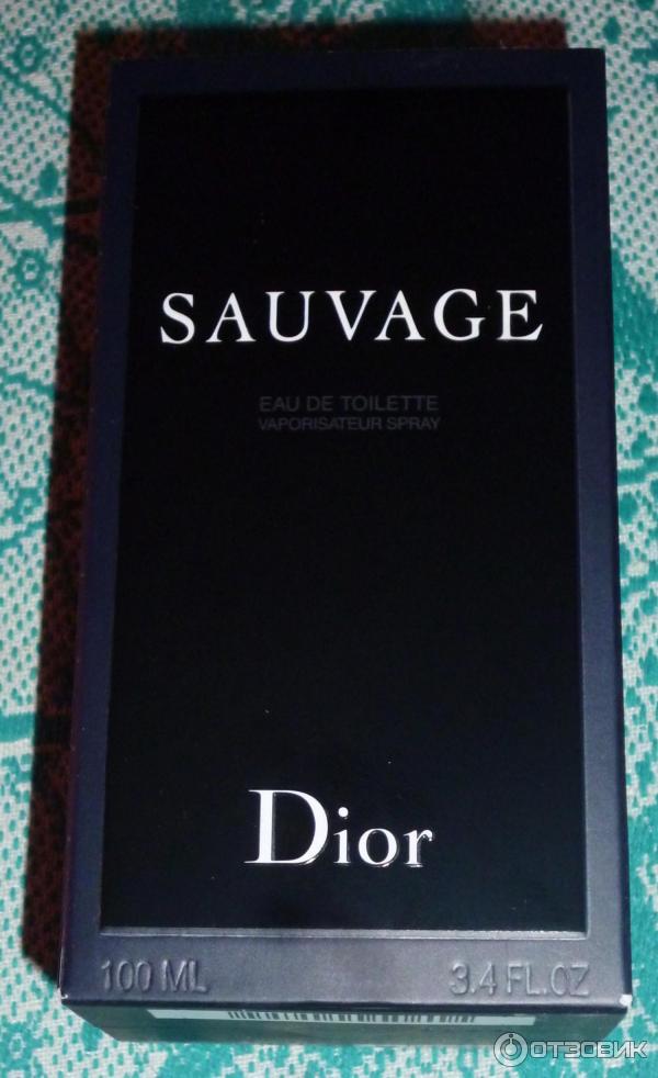 Мужская туалетная вода Christian Dior Sauvage фото