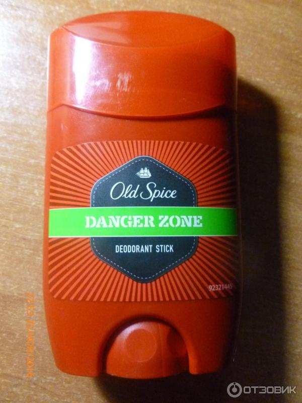 Твердый дезодорант Old Spice Danger Zone фото