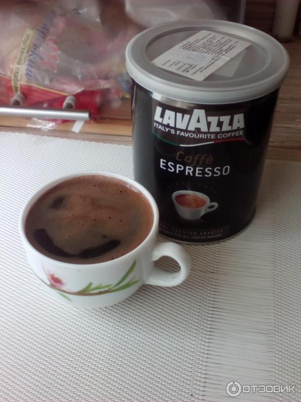 Кофе молотый Lavazza Espresso 100% арабика фото