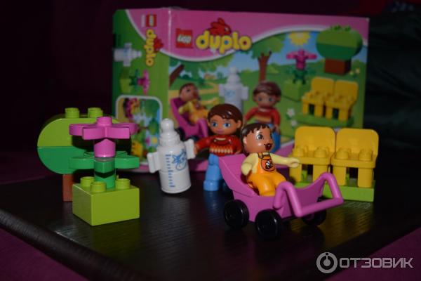 Конструктор Lego Duplo Мама и малыш фото