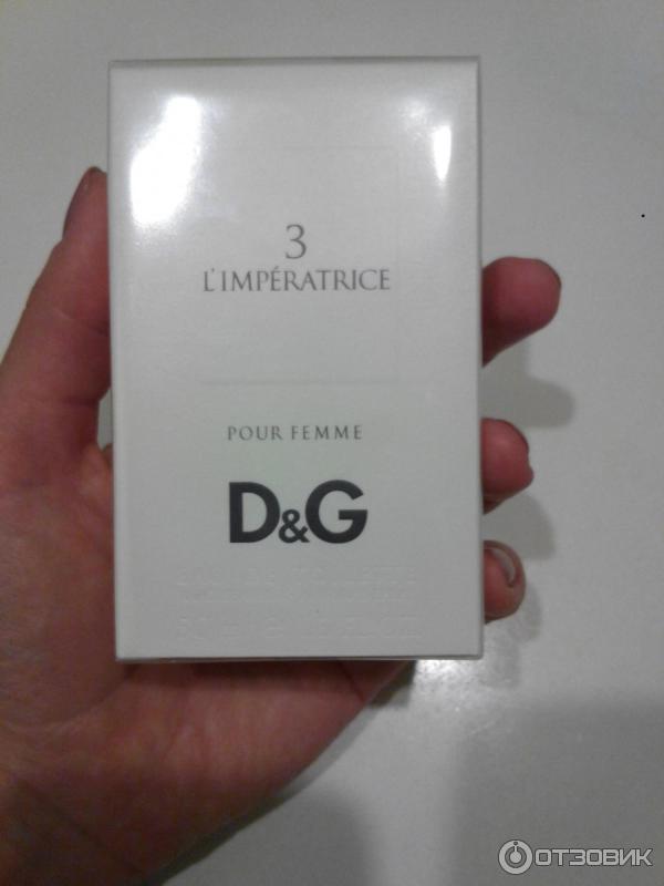 Туалетная вода D&G L'Imperatrice фото