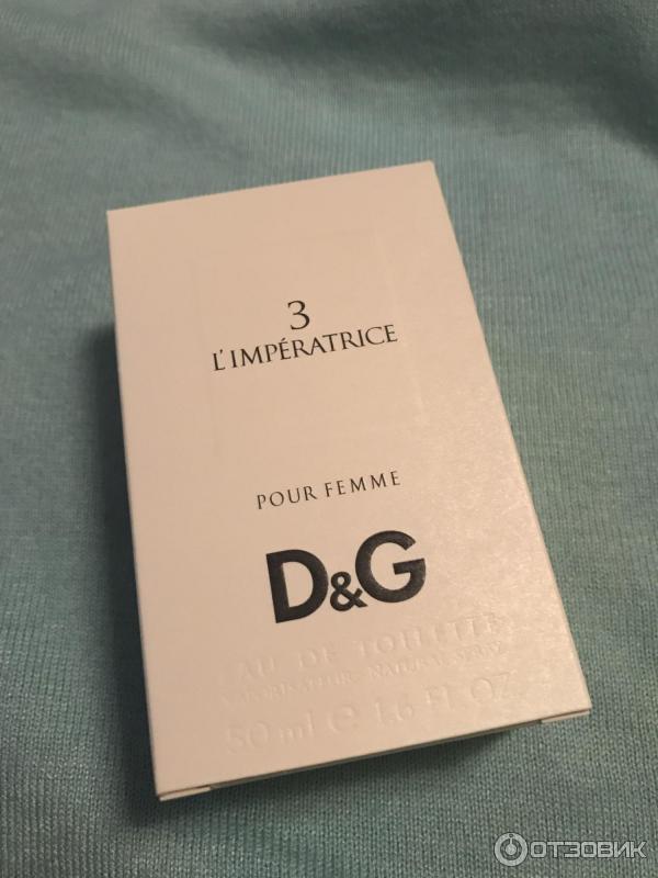 Туалетная вода D&G L'Imperatrice фото