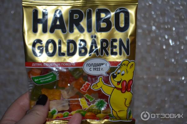 Жевательный мармелад Haribo Золотой мишка фото