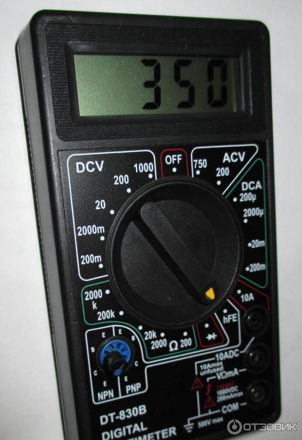 DT-830B цифровой мультиметр