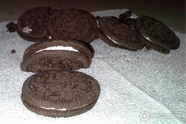 Печенье Oreo с начинкой фото