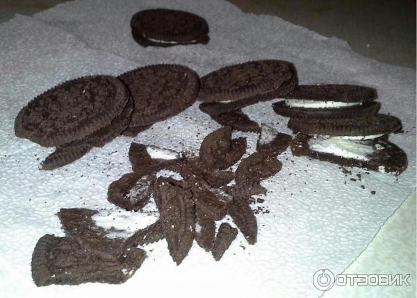 Печенье Oreo с начинкой фото