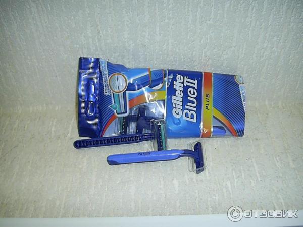 Одноразовые бритвенные станки Gillette Blue 2 Plus фото