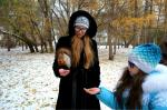 Сквер молодоженов (Россия, Омск) фото