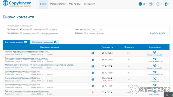 Copylancer.ru - фриланс-ресурс фото