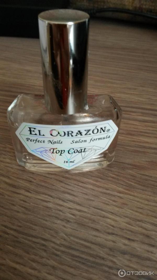 Верхнее покрытие для ногтей El Corazon Art Top Coat фото