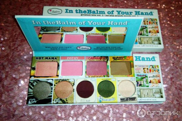 Палетка средств для макияжа The Balm In theBalm of your hand фото