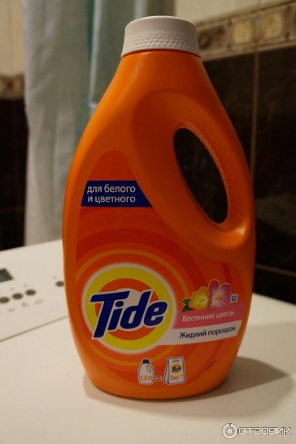 Жидкий стиральный порошок Tide фото