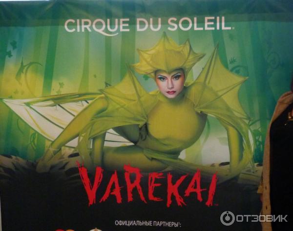 Афиша шоу Varekai