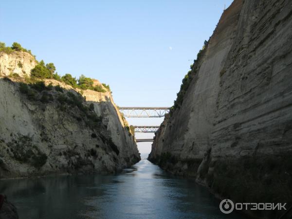 Коринфский канал (Греция) фото